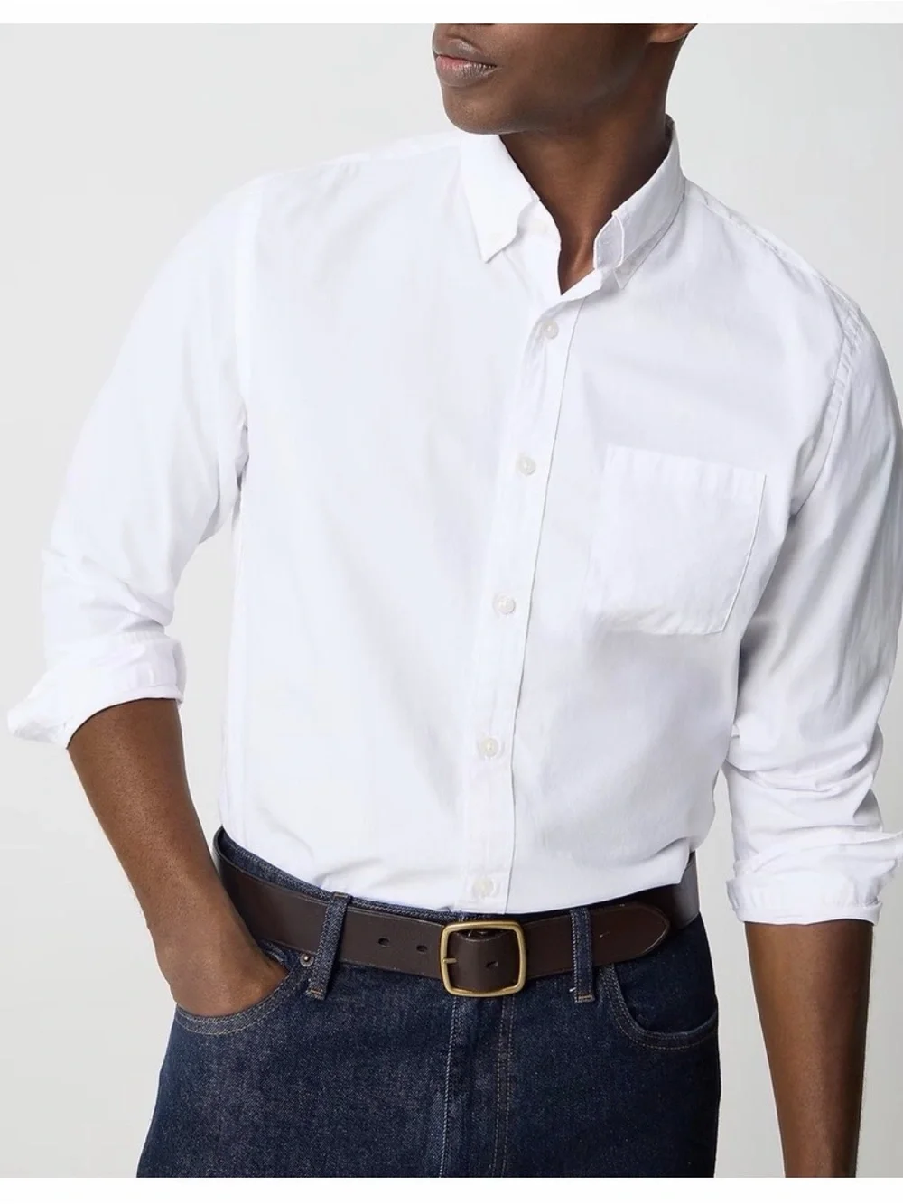 J. Crew flex Washed cotton shirt